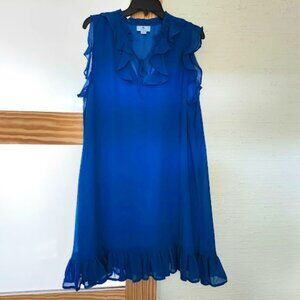 CeCe blue dress, size XL